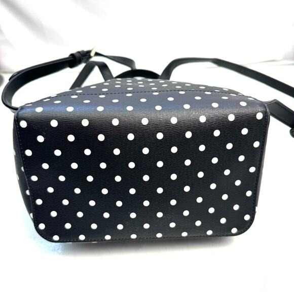 Disney X Kate Spade New York Minnie Mouse Polka Dot Backpack Purse Bag - Picture 7 of 11